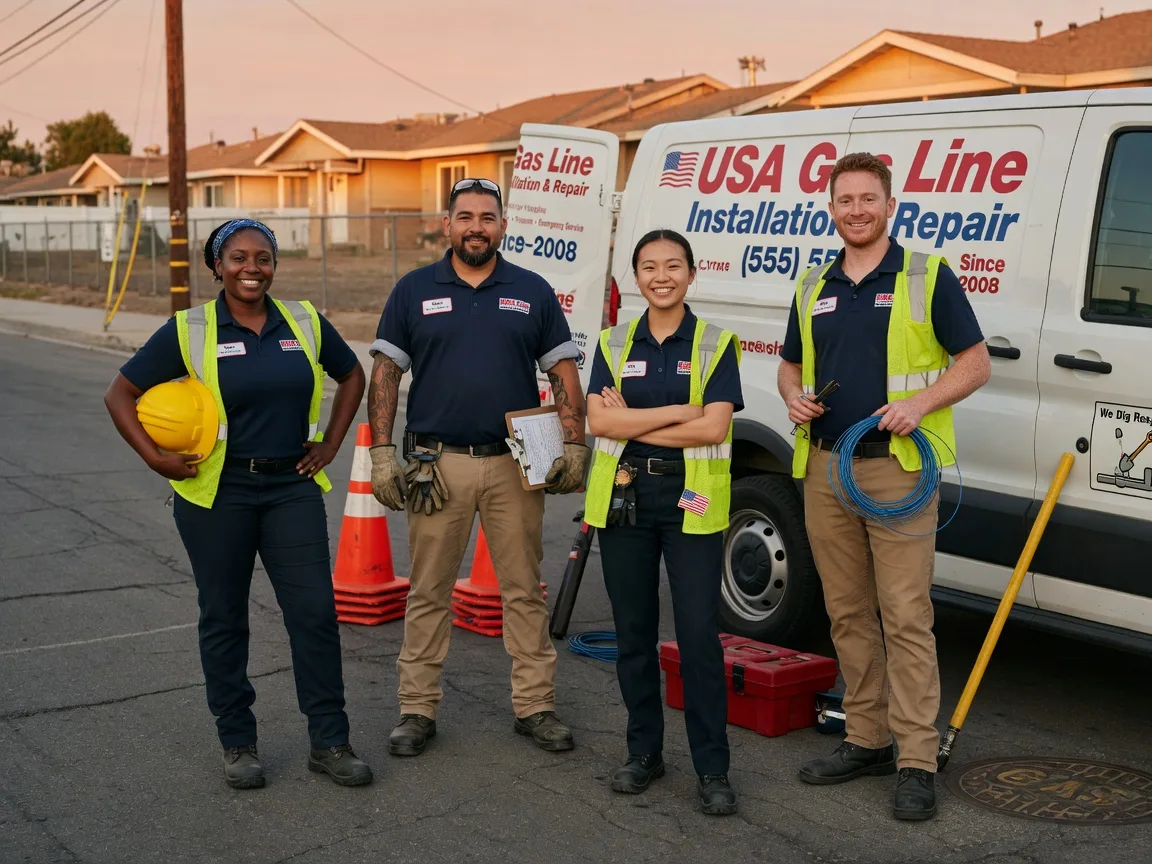 Gas Line Installation company in Cliffside, NC